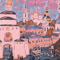 Розовые картины