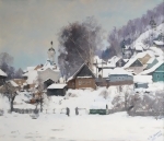 Плес. Заречье. Зима