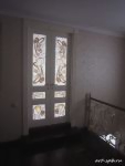 Дверной витраж