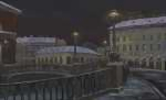Конюшенный мост. Ночь