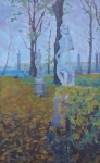 Вечер. Летний сад