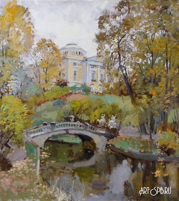 Павловск. Мост с кентаврами