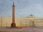 Вечерний этюд на Дворцовой площади