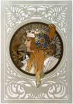 Голова византийки. Альфонс Мария Муха