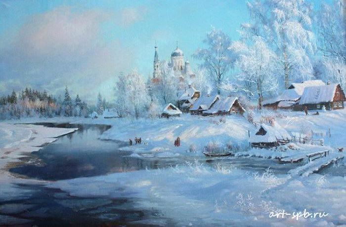 Зима в Гатчине