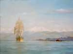 Парусник в море
