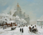 Исаакиевская площадь. Зима
