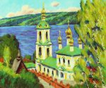 На Волге. Плес