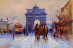 В канун Рождества. Тверская улица