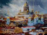 Санкт-Петербург. Никольский и Исаакиевский соборы