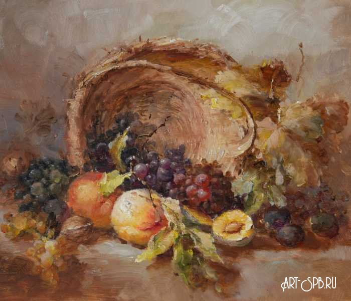 Корзина с фруктами