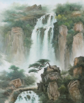 Водопад в Лушань