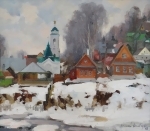 Плёс. Заречье. Весна