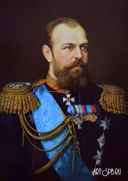 Портрет Александра III. Неизвестный художник Портрет Александра III. Неизвестный художник