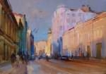 Арбат. У Спасопесковского переулка
