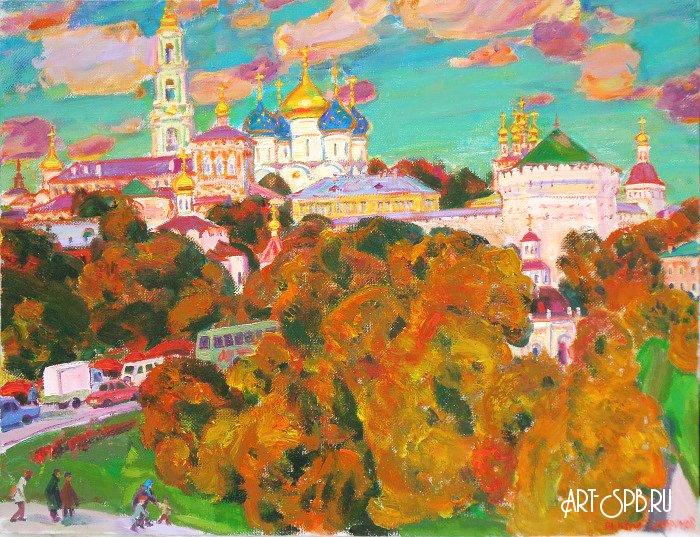 Золотая осень в Лавре