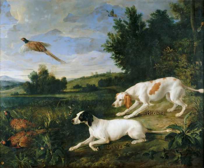 Бланш и Диана. Александр Франсуа Депорт Бланш и Диана. Александр Франсуа Депорт