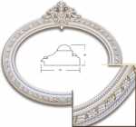 Резная овальная рама с картушем RM-15-1 Резная овальная рама с картушем RM-15-1