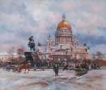 Исаакиевский собор у Медного всадника