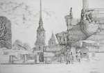 Петербург стрелка Васильевского острова