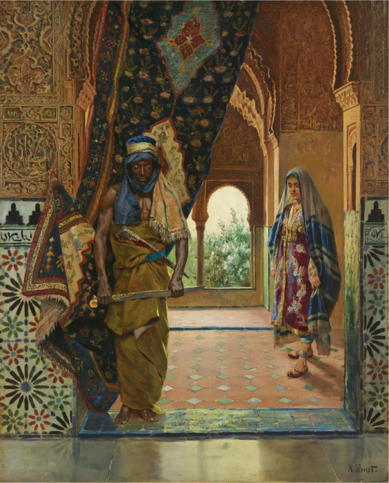 Охрaнник гaрема. Рудольф Эрнст Охрaнник гaрема. Рудольф Эрнст