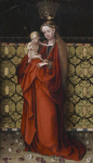 Богоматерь коронованная ангелами. Стефан Лохнер