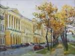 Марсово поле осенью