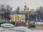 Вид на Михайловский сад