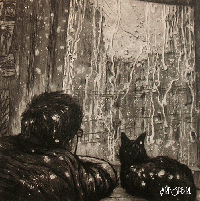 Человек и кошка