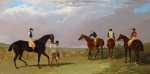 Кубок Донкастера 1825 года: Лотерея, Лонгвейст, Седрик и Фигаро. Джон Фредерик Херринг