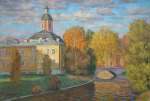 Речка Монастырка осенью
