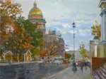Осень. Исаакиевский собор