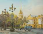 Вечернее солнце