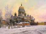 Исаакий зимой