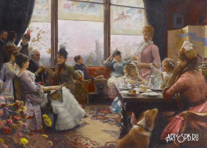 Время пить чай. Юлиус Леблан Стюарт