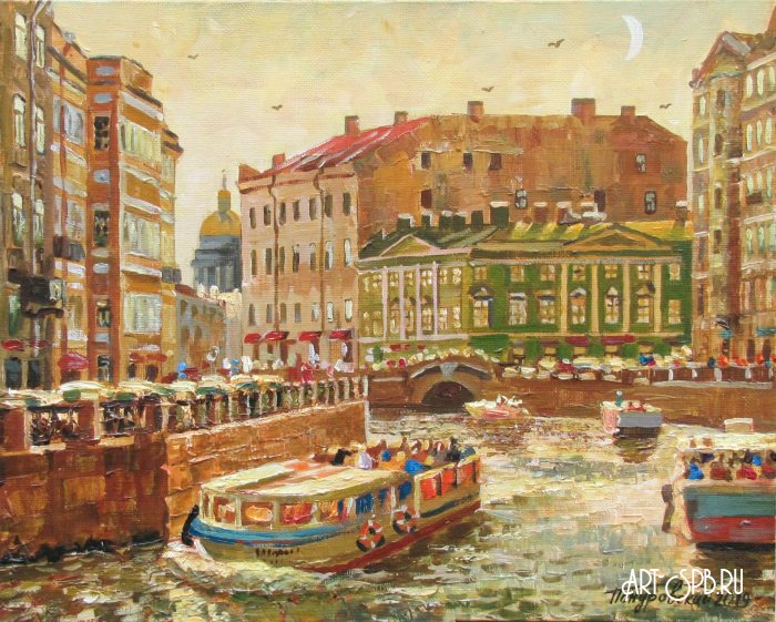 Мойка. Вечерняя прогулка