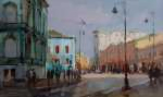 Лето, солнце, дождь. Москва, улица Мясницкая