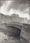 Синий мост. Мойка. Мариинский Дворец