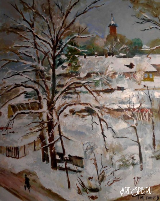 Зима была снежной