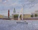 Стрелка Васильевского острова. Прогулки по Неве