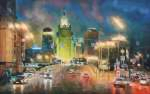 Огни ночной Москвы. МИД