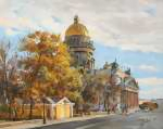 Исаакиевский собор в октябре
