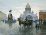 Извозчик на Исаакиевской площади
