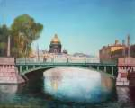 Поцелуев мост, утро жаркого дня