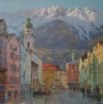 Альпийский город