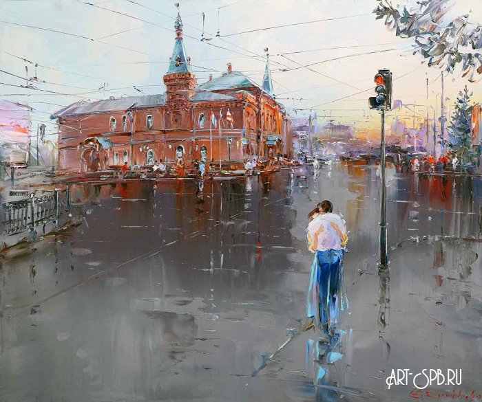 На заре