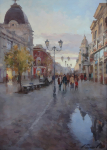 Вечерняя Казань. Улица Баумана