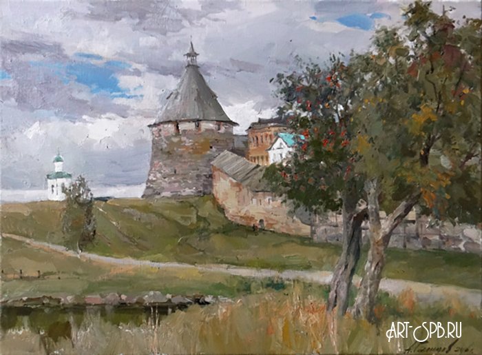 Соловецкий монастырь. Прядильная башня