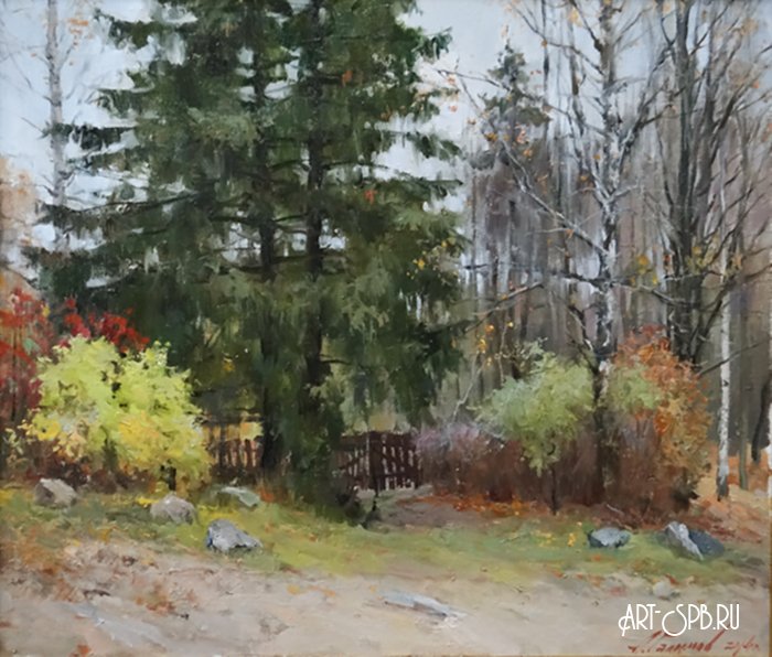 Пасмурно... Изборск