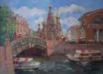 Санкт-Петербург. Вид на храм Воскресения Христова